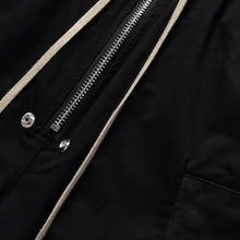Load image into Gallery viewer, Dark Drawstring Cargo Pocket Three-dimensional Loose Shorts

