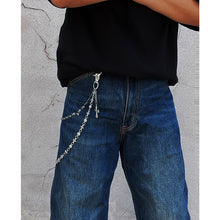 Load image into Gallery viewer, Retro Punk Metal Cross Waist Chain
