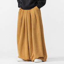 Load image into Gallery viewer, Corduroy Straight Wide-leg Harem Pants
