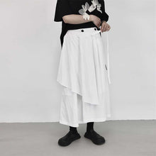 Load image into Gallery viewer, Irregular Multi-layered Strappy Wide-leg Pants Skirt
