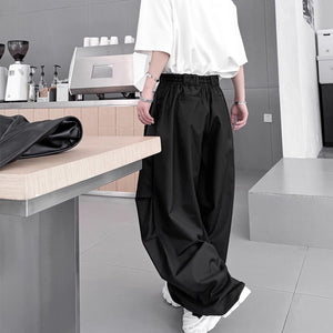 Loose Drape Casual Wide-leg Pants