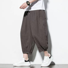 Load image into Gallery viewer, Ice Silk Thin Drape Casual Loose Wide-leg Pants
