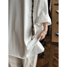 Load image into Gallery viewer, Women's Oversized Drop-Shoulder T-Shirt
