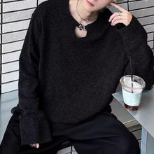 Load image into Gallery viewer, Chain Pullover Casual Loose T-shirt
