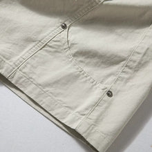Load image into Gallery viewer, Retro Elastic Waist Loose Straight Leg Shorts
