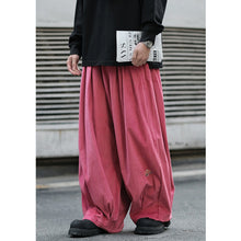 Load image into Gallery viewer, Japanese Embroidered Oversized Corduroy Pants
