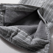 Load image into Gallery viewer, Striped Retro Slim Fit Casual Shirt Top
