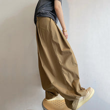 Load image into Gallery viewer, Retro Pleated Lantern Cuff Overalls
