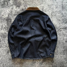 Load image into Gallery viewer, Heavyweight Corduroy Collar Denim Pocket Jacket
