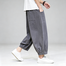 Load image into Gallery viewer, Cropped Waist-Defined Wide Leg Pants
