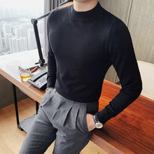 Load image into Gallery viewer, Slim-fit Turtleneck Sweater
