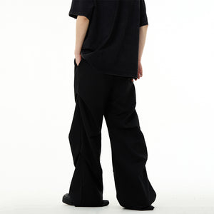 Low Crotch Mid-high Waist Casual Trousers