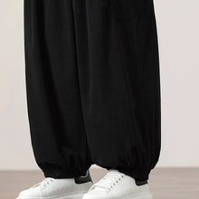 Load image into Gallery viewer, Corduroy Side Pocket Loose Wide-leg Casual Pants
