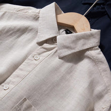 Load image into Gallery viewer, Linen Drape Loose Casual Shirt
