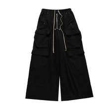Load image into Gallery viewer, Drawstring Wide-leg Loose-fitting Flared Pants
