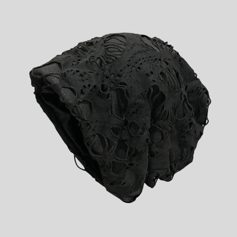 Ripped Brimless Dome Stacked Hat