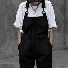 Load image into Gallery viewer, Functional Black Jumpsuit
