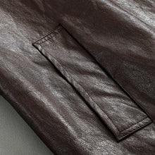 Load image into Gallery viewer, Japanese Retro PU Leather Windbreaker
