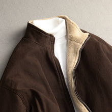 Load image into Gallery viewer, Japanese Retro Style Lamb Wool Cotton Coat
