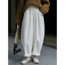 Load image into Gallery viewer, Corduroy Carrot Casual Vintage Wide Leg Pants
