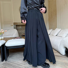 Load image into Gallery viewer, Straight Loose Double Layer Pleated Culottes
