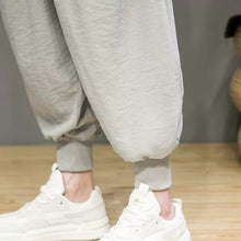 Load image into Gallery viewer, Ice Silk Flowy Loose-fitting Casual Pants
