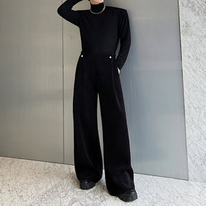 Winter Straight Wide Leg Pants