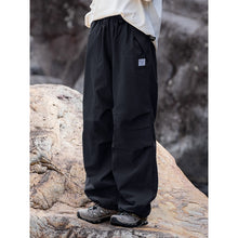 Load image into Gallery viewer, Winter Fleece-lined Drawstring Waterproof Pants

