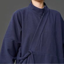 Load image into Gallery viewer, Winter Fleece-lined Layering Robe Coat
