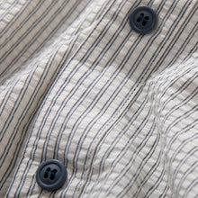 Load image into Gallery viewer, Japanese Striped Retro Patchwork Loose Casual Shirt
