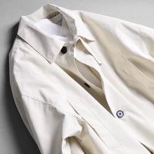 Load image into Gallery viewer, Mid-Length Lapel Loose Fit Casual Silhouette Trench Coat
