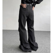 Load image into Gallery viewer, Hand-split Deconstructed Flared Trousers
