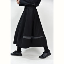 Load image into Gallery viewer, Women's Cracked Color Block Flower Tulip Skirt
