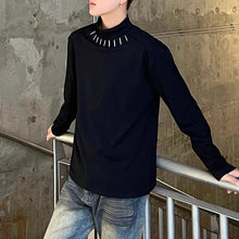 Load image into Gallery viewer, Half Turtleneck Loose Solid Color Bottoming Shirt
