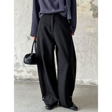 Load image into Gallery viewer, Loose Sickle High Waist Casual Trousers
