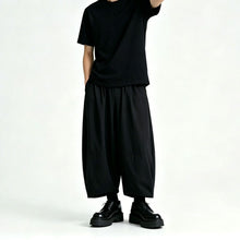 Load image into Gallery viewer, Tencel Paneled Drapey Wide-Leg Pants
