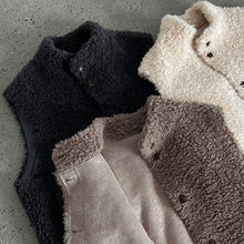 Load image into Gallery viewer, Sleeveless Faux Lamb Wool Vest
