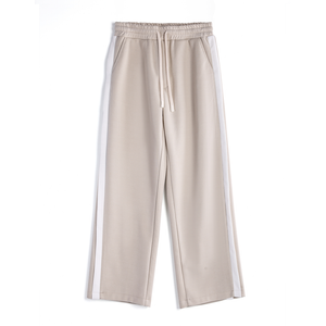 American Straight Striped Parallel Bar Sports Trousers