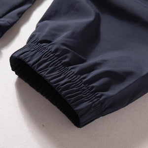 Stand Collar Loose Casual Half Zip Jacket