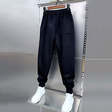 Load image into Gallery viewer, Starry Rhinestone Cuffed Sweatpants
