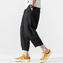 Load image into Gallery viewer, Summer Wide-Leg Crop Pants
