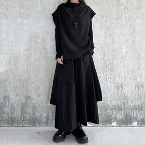 Irregular Loose Wide-leg Culottes