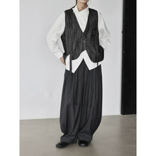 Load image into Gallery viewer, Women's Pleated High-waist Wide-leg Pants
