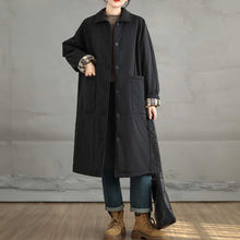 Load image into Gallery viewer, Mid-length Loose Pocket Coat
