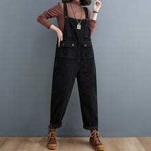 Load image into Gallery viewer, Autumn and Winter Retro Straight Overalls
