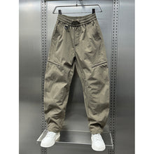 Load image into Gallery viewer, Zipper Scimitar Loose Straight Harem Pants
