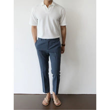 Load image into Gallery viewer, Casual Cotton-Linen Straight-Leg Trousers

