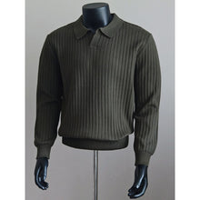 Load image into Gallery viewer, Seagull Collar Long-sleeved Knit Sweater
