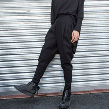 Load image into Gallery viewer, Elastic Waist Casual Harem Pants
