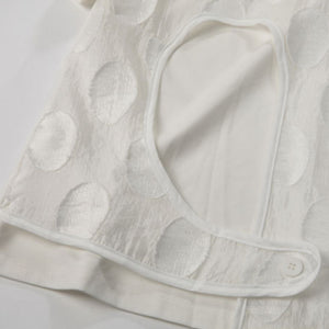 Asymmetric Round Neck Loose Fake Two-piece T-shirt